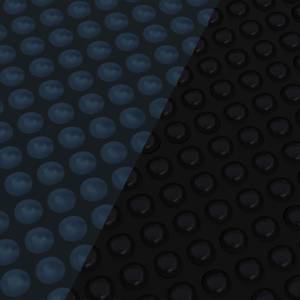 Couverture de piscine 299837-4 Noir - Bleu - 600 x 1200 cm