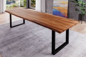 Esstisch LONDON Beige - Teak Dekor - 280 x 100 cm