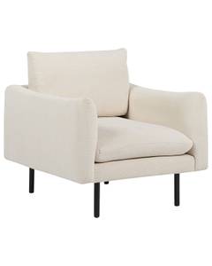 Fauteuil VINTERBRO Beige - Noir - Blanc crème