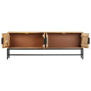 TV-Möbel 3001502 Braun - Massivholz - Holzart/Dekor - 140 x 40 x 30 cm