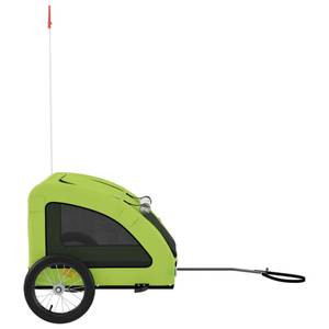 Remorque vélo pour chien 3028682 Vert - 63 x 66 x 125 cm