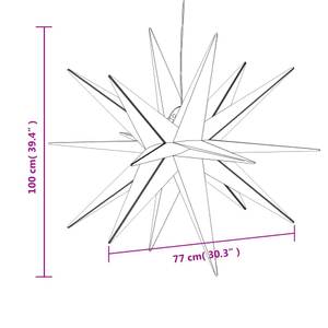 Poinsettia (lot de 3) 3030407-2 Blanc