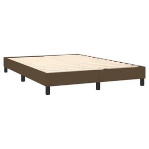 Boxspringbett 3017265-3 Dunkelbraun - 144 x 203 cm