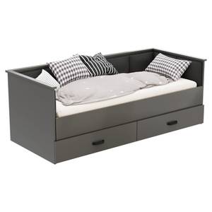 Lit enfant HELIOS KSB003 Gris foncé - Gris