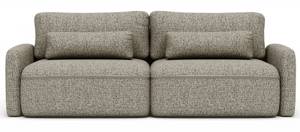 Schlafsofa TARNER Braun - Textil - 232 x 90 x 110 cm