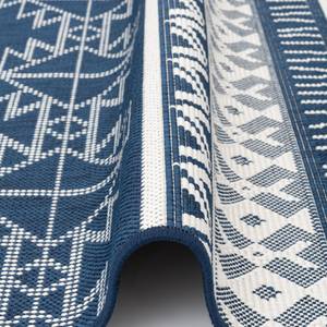 Outdoor Teppich Cape Cod  Ethno Blau - 133 x 190 cm