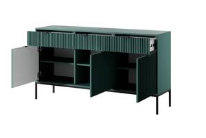 Commode LABRADOR AVON KSZ154 Noir - Vert émeraude