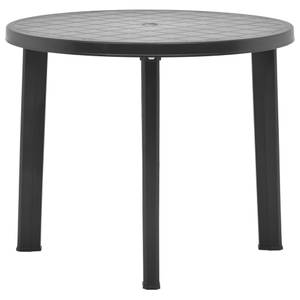 Tisch Grau - Kunststoff - 89 x 72 x 89 cm