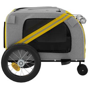 Remorque vélo pour chien 3028771-1 Jaune - 52 x 122 cm