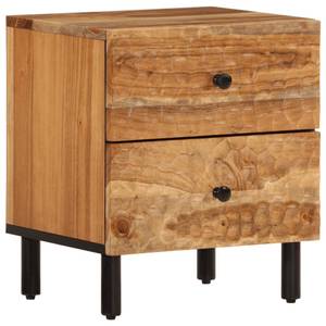 Nachttisch DE641 Braun - Holzwerkstoff - 40 x 46 x 33 cm