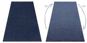 Tapis Softy Plaine Couleur Unie Bleu 160 x 220 cm