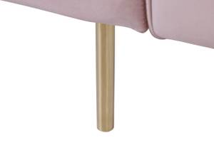 3-Sitzer Sofa VISNES Gold - Pink