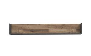 Wohnwand Hudson 10 (3-teilig) mit LED Braun - Holzwerkstoff - 288 x 184 x 42 cm