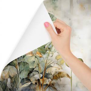 Papier Peint FEUILLES Aquarelle Nature 450 x 300 x 300 cm