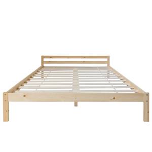 Holzbett Doppelbett 640 Braun - Breite: 146 cm