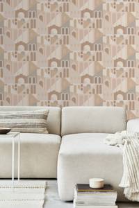 Tapete Mediterrane Häuser 7424 Beige