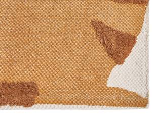 Teppich SIGLI Beige - Braun - Gelb - Naturfaser - 80 x 1 x 150 cm