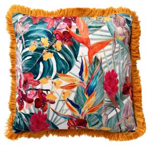 Kissenbezug Tropicana Gelb - Textil - 45 x 45 x 45 cm