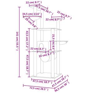 Kratzbaum 3016233 Creme