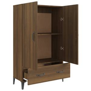 Highboard DE6942 Eiche Schwarzbraun Dekor