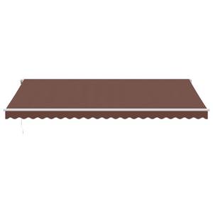 Auvent rétractable 3006542-4 Marron - 300 x 500 cm