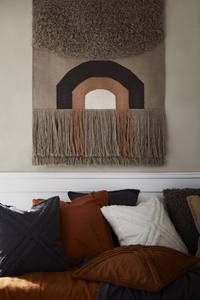 Adam Wandbehang Beige - Textil - 80 x 25 x 105 cm