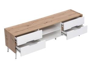 Banc TV CAYANA Beige - Bois manufacturé - 40 x 52 x 163 cm