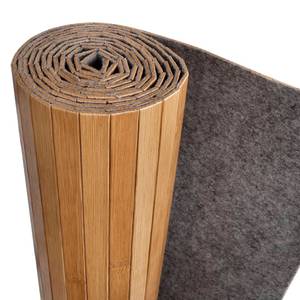 Raumteiler 294134 Braun - Bambus - Textil - 250 x 165 x 1 cm