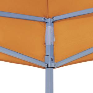 Toit de tente de réception 3004918-3 Orange - Textile - 291 x 100 x 431 cm