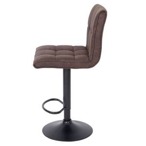 Tabouret de bar B13 (lot de 2) Marron foncé