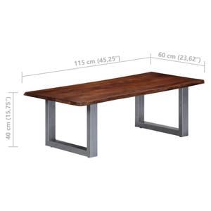 Table basse 297052 Marron - Profondeur : 115 cm