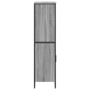 Highboard DE7434 Grau - Holzwerkstoff - 36 x 138 x 80 cm