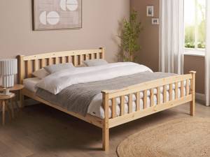 Doppelbett GIVERNY Eiche Hell - Breite: 169 cm