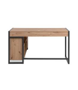 Bureau d'angle Prague Beige - Bois manufacturé - 142 x 75 x 139 cm