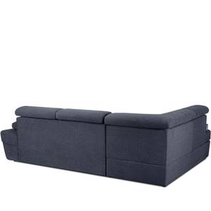 Ecksofa RATLO links Blau - Textil - Holz teilmassiv - 270 x 110 x 190 cm