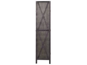 Paravent RIDANNA Marron - Bois massif - 163 x 170 x 2 cm