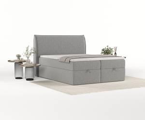 Boxspringbett Mensa Grau - Breite: 160 cm