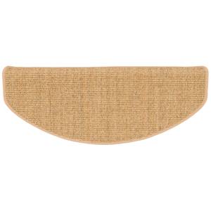 Natur Sisal Stufenmatten 15er-Set Kastanienbraun - 24 x 65 cm