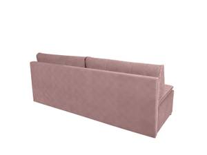 Schlafsofa Lango Pink - Textil - 203 x 88 x 90 cm