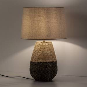 Lampe à poser Botan en rotin naturel Beige - Rotin - 40 x 63 x 40 cm