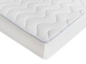 Matelas BZ FERIA Blanc - Textile - 140 x 10 x 190 cm