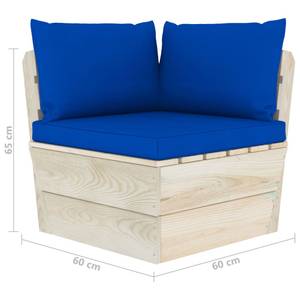 Garten-Lounge-Set (6-teilig) 3016490-14 Blau