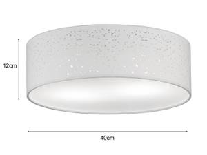 LED Deckenleuchte flach dimmbar rund Weiß