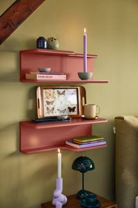 COLOR SHELF Wandregal Orangerot - Rotbraun