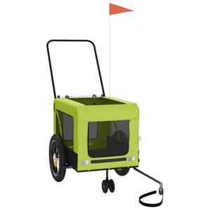 Remorque vélo pour chien 3028772-2 Vert - 55 x 53 x 120 cm