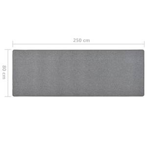 Tapis de couloir Gris lava - 250 x 80 cm