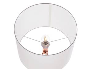 Grande lampe VISTULA Cuivre - Blanc