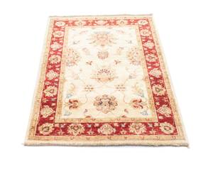 Ziegler Teppich - 116 x 83 cm - beige Beige - Kunststoff - 83 x 1 x 116 cm