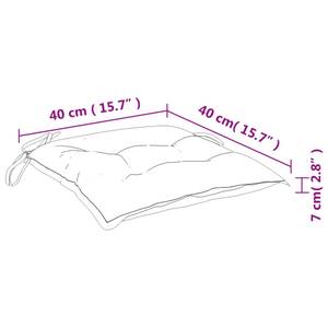 Gartenstuhl (2er Set) 3007216-1 Anthrazit