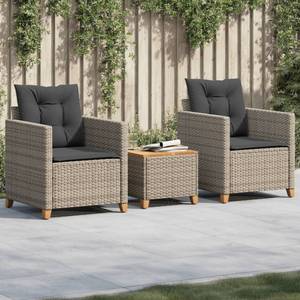 Bistro-Set-k464 ( 3-tlg ) Grau